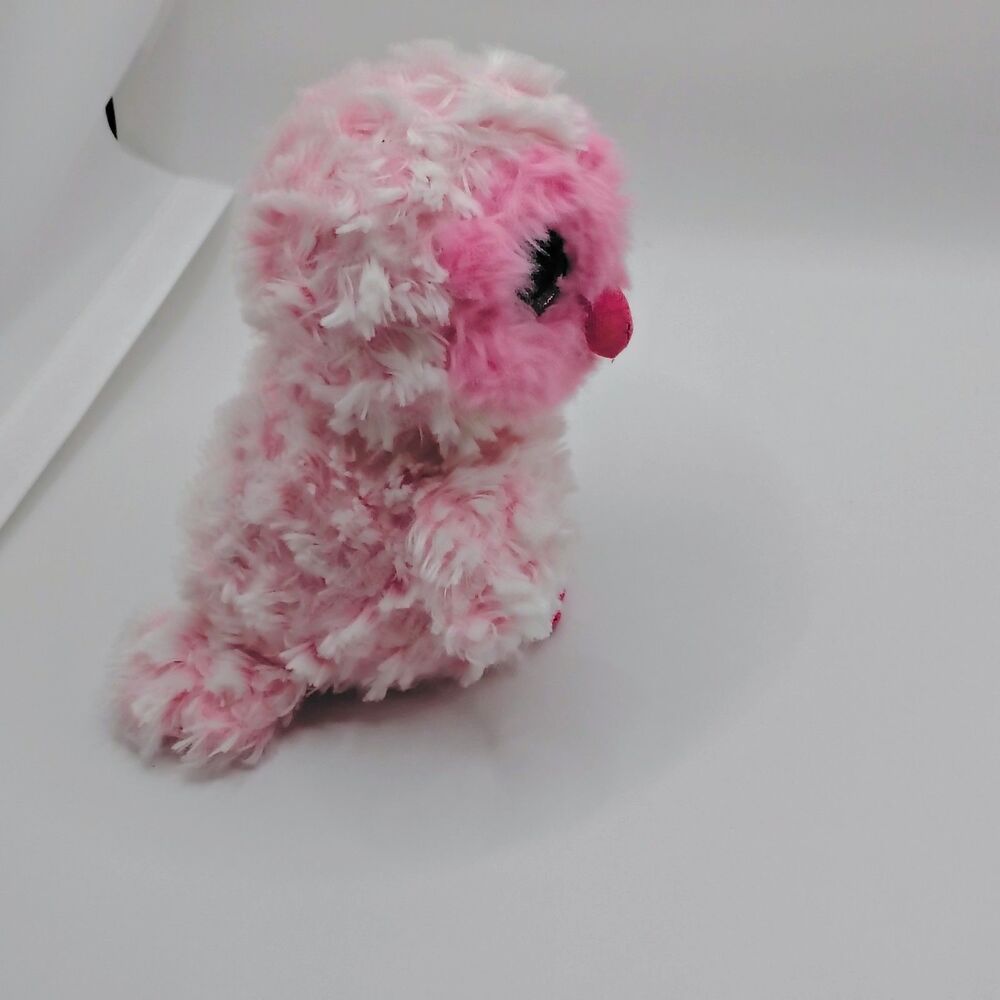 Ty Beanie Boos Twiggy the Pink Owl 2017 - Picture 14 of 14